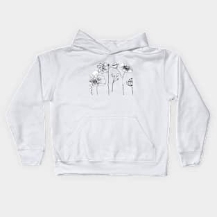 botanical art Kids Hoodie